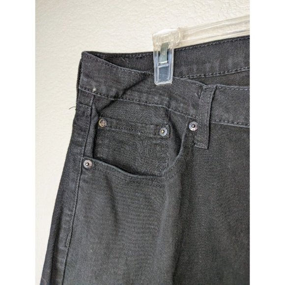 Men's Levi's Denizen Black Denim Jeans Size 36 x 32 - Picture 5 of 10